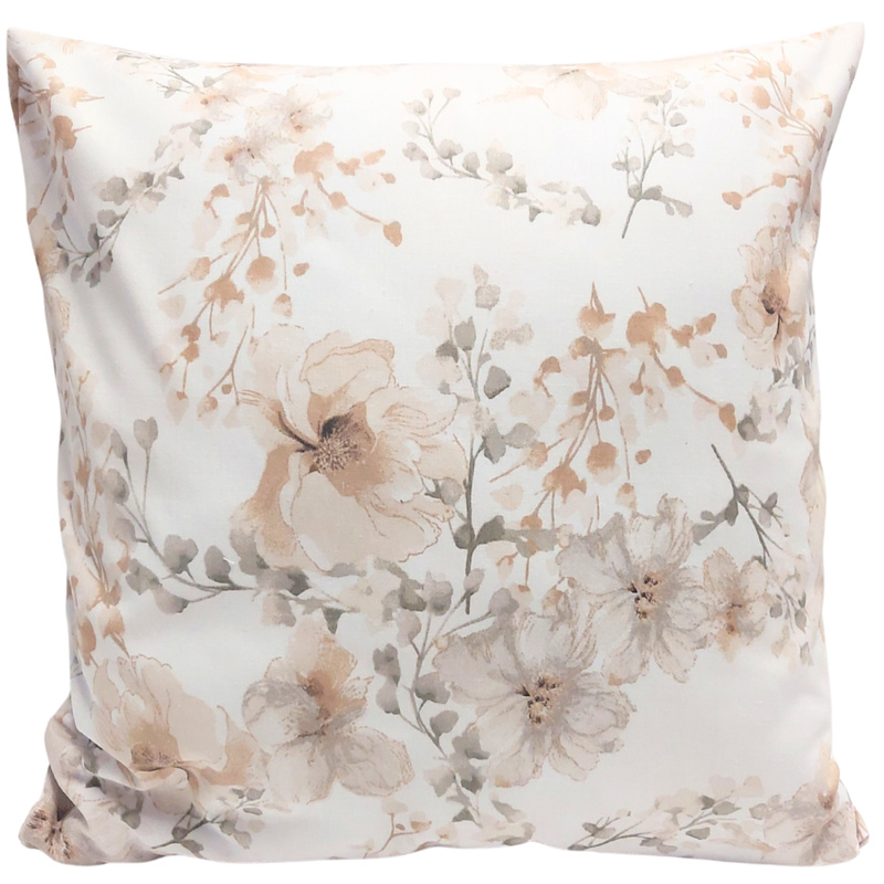 Poszewka bawełniana Porcelanowy ogród 40x40
