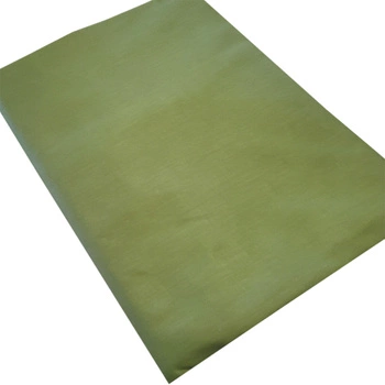 Prześcieradło bawełniane bez gumki Limonkowe 200x200
