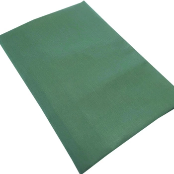 Prześcieradło bawełniane bez gumki Ciemnozielone 200x220