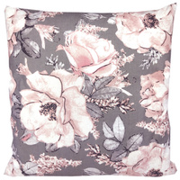 Poszewka bawełniana Vintage ciemna 50x60