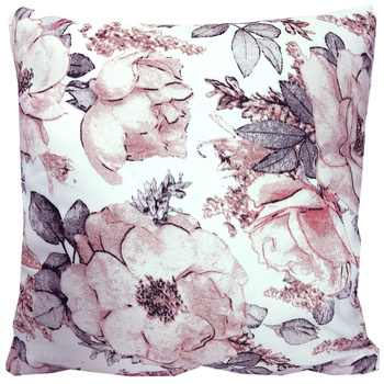 Poszewka bawełniana Vintage jasny 50x60