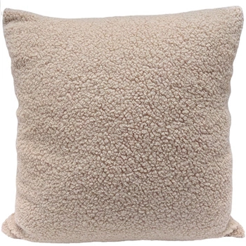 Poszewka Boucle Bukle Baranek beżowa 40x40
